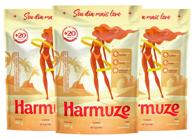 3 embalagens de Harmuze